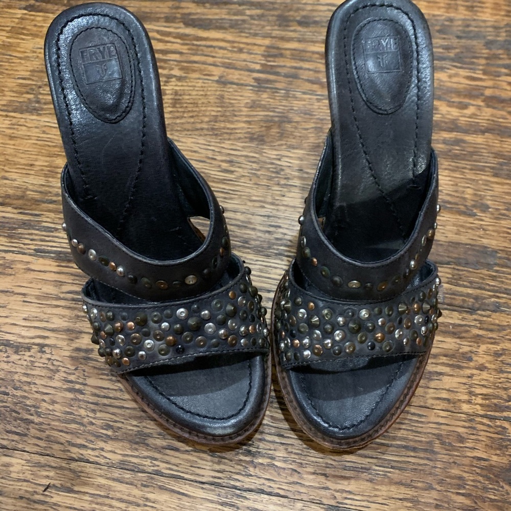 Frye Studded Heels